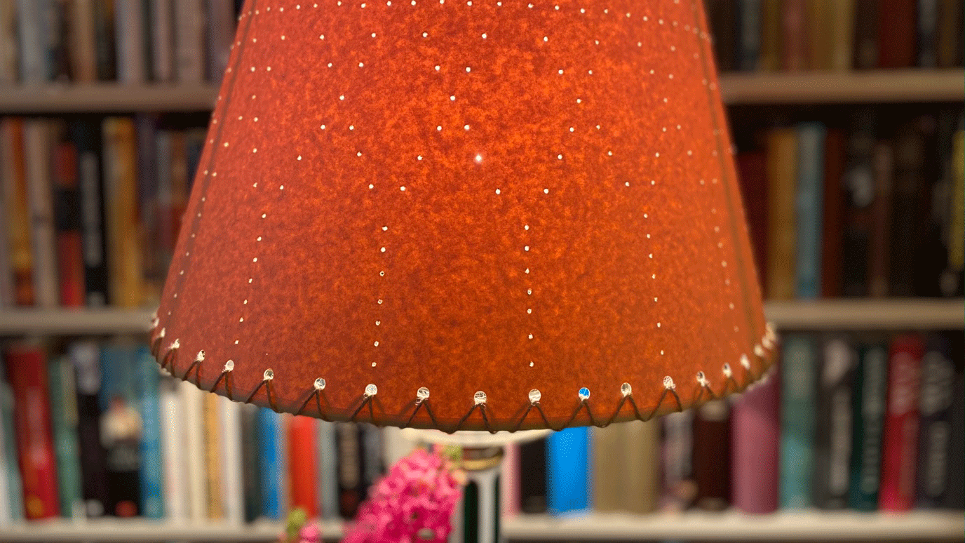 Kit Kemp how to revamp a lampshade