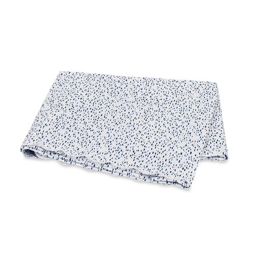 Celine Flat Sheet in Prussian Blue