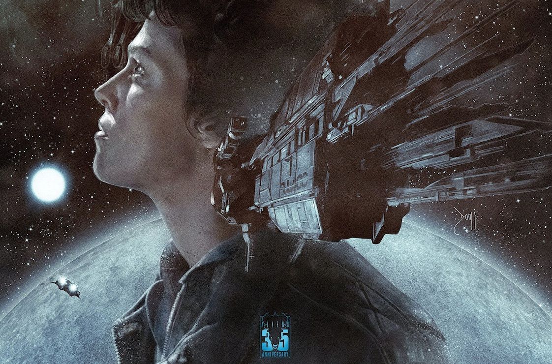 The &quot;Aliens Artbook&quot; from Printed in Blood and Titan Books celebrates the sci-fi film&#039;s 35th anniversary.