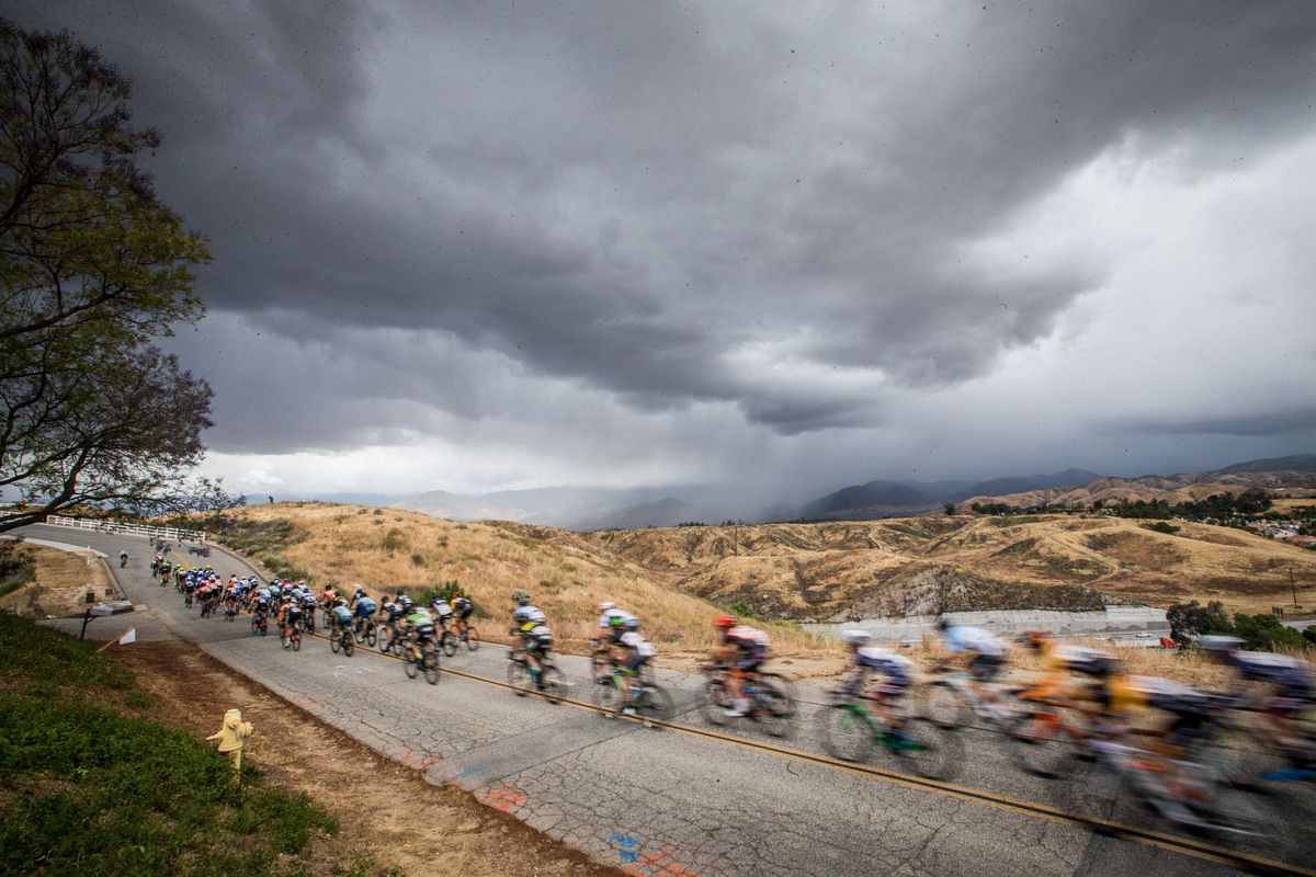 Dark clouds for the peloton on stage 5