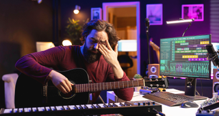 Frustrated music producer