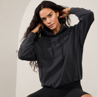 Athleta Seasoft Bubble Hem Hoodie