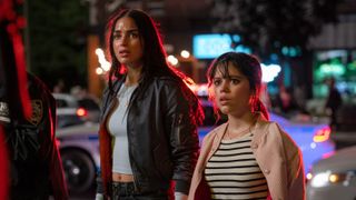 Melissa Barrera and Jenna Ortega in Scream VI