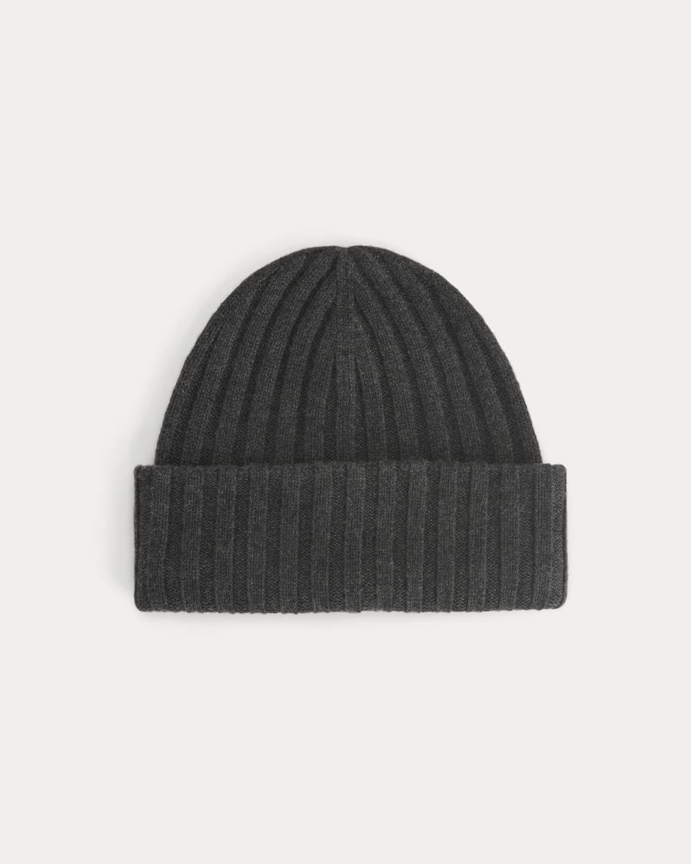 Chunky Ribbed Beanie | Heathered Soot - One Size