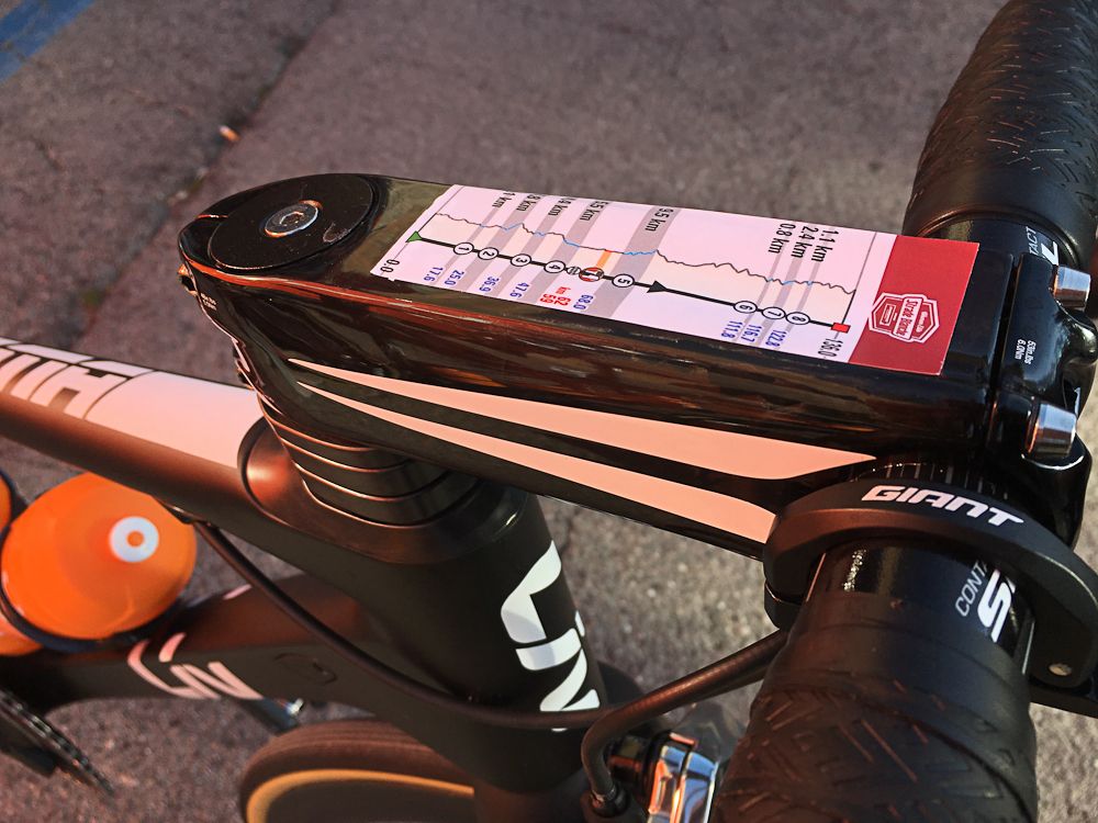 Several CCC-Liv bikes had this massive stem