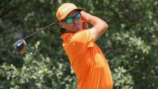 Rickie Fowler takes a shot