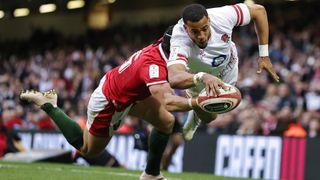 Anthony Watson dives for a try in Wales vs England live stream