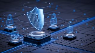 Cybersecurity ensures data protection on internet. Data encryption, firewall, encrypted network, VPN, secure access and authentication defend against malware, hacking, cyber crime and digital threat