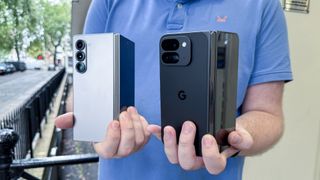 Google Pixel 9 Pro and Samsung Galaxy Z Fold 6