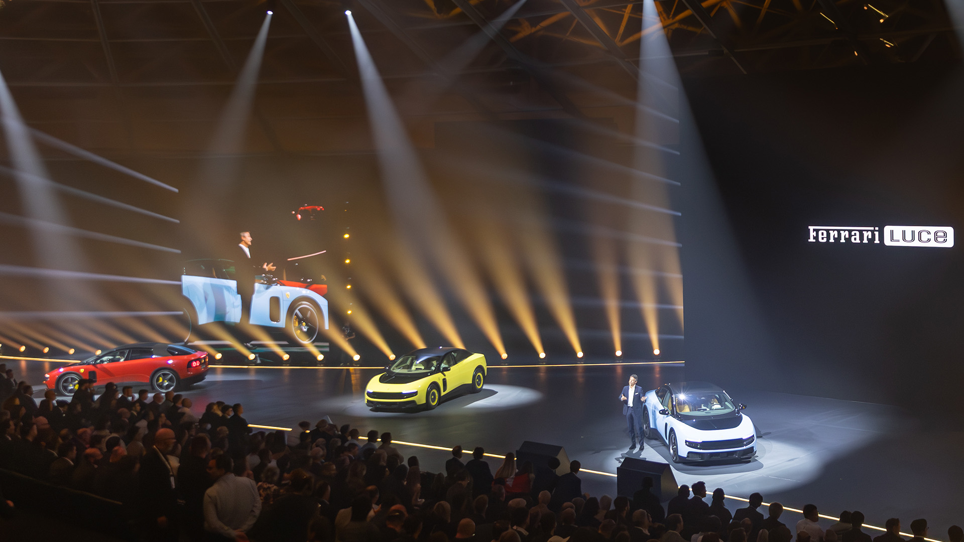 Ferrari Luce launch event