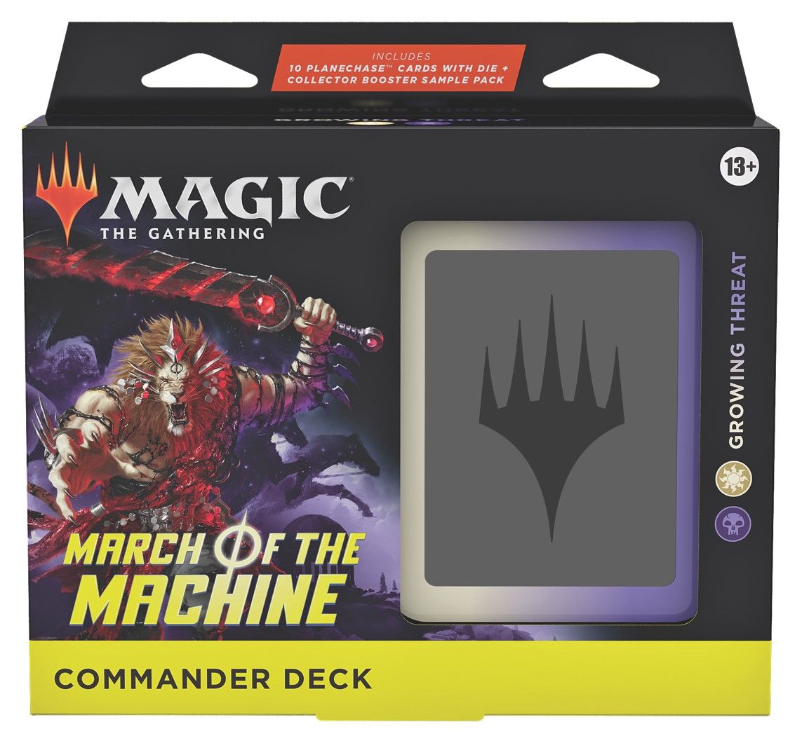 March of the Machine Commander decks and Planechase cards