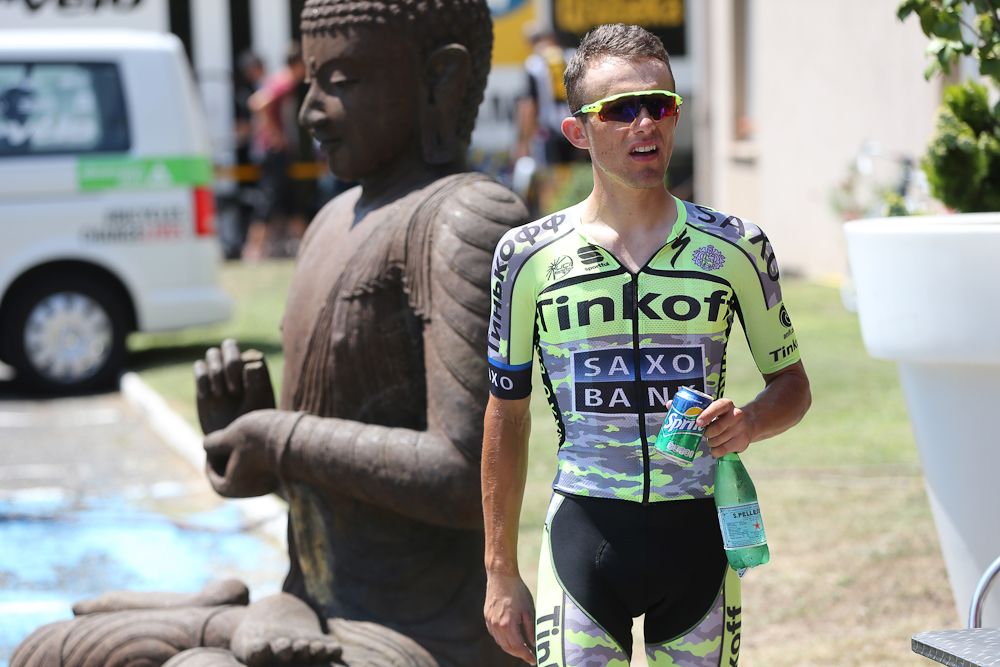 Rafal Majka on the second rest day.