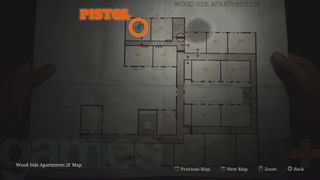 Silent Hill 2 Remake pistol location map