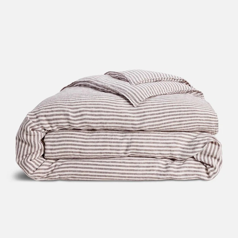 brooklinen, Washed European Linen Duvet Cover