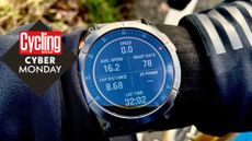 The Garmin Epix Gen 2 GPS worn on a wrist 