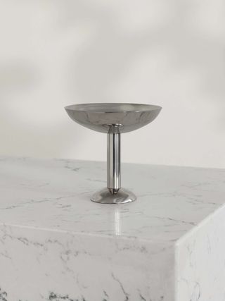 Polished Stainless Steel Champagne Coupe