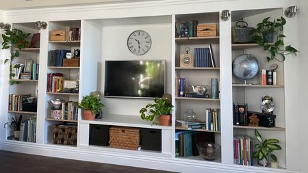 Built in IKEA dresser