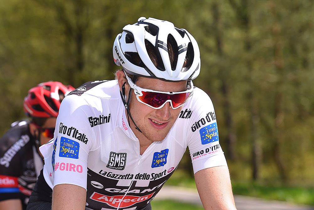 Best young rider Tobias Ludvigsson (Swe) Team Giant-Alpecin