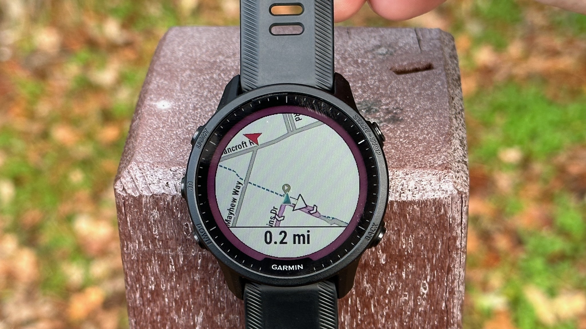 Turn-by-turn directions on the Garmin Forerunner 955