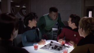 The characters from "Lower Decks" on Star Trek: The Next Generation