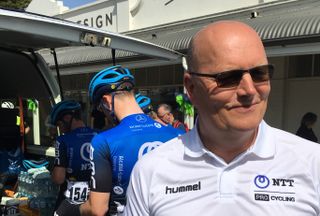 Bjarne Riis was at the Tour Down Under with NTT Pro Cycling