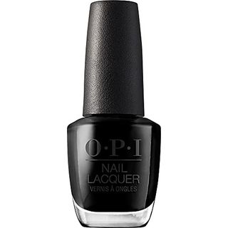 Opi Nail Lacquer, Black Onyx, Black Nail Polish, 0.5 Fl Oz