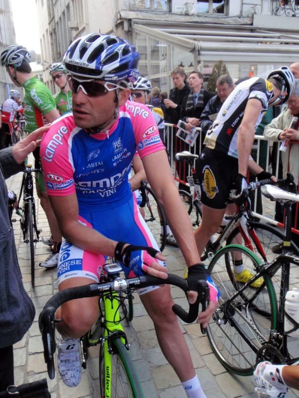 Defending Scheldeprijs champion Alessandro Petacchi (Lampre-Farnese Vini)