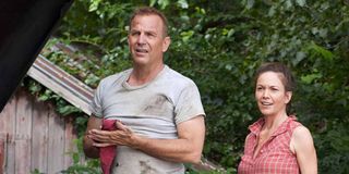 Diane Lane and Kevin Costner in Man of Steel