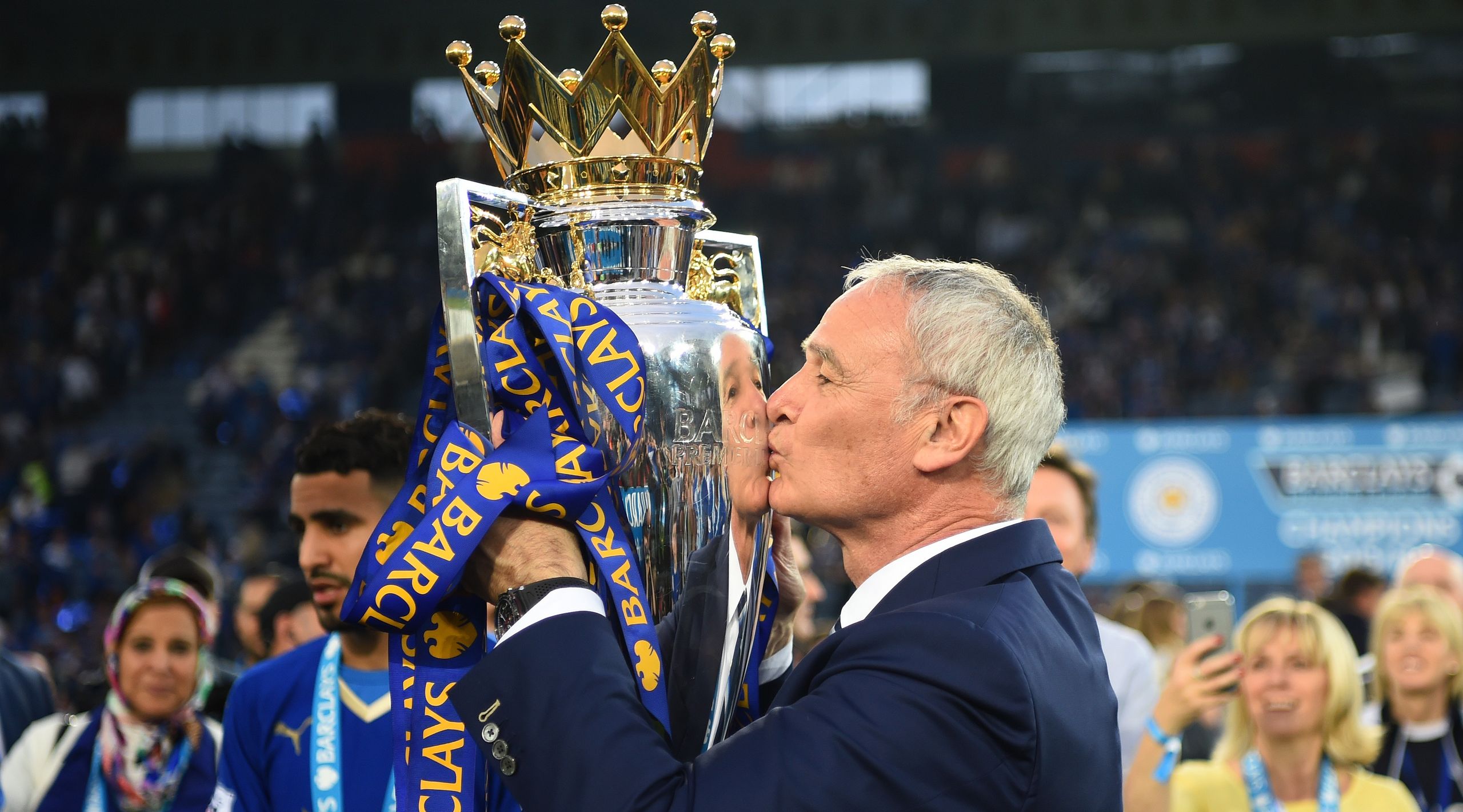 For me it was a quiet evening at home with my colleagues, but it was beautiful. It was the crowning moment of an unimaginable, perfect season' Claudio Ranieri on the night Leicester clinched the title