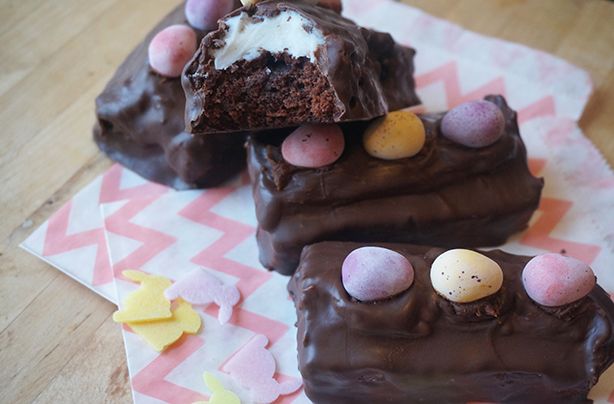 Mini Egg brownies