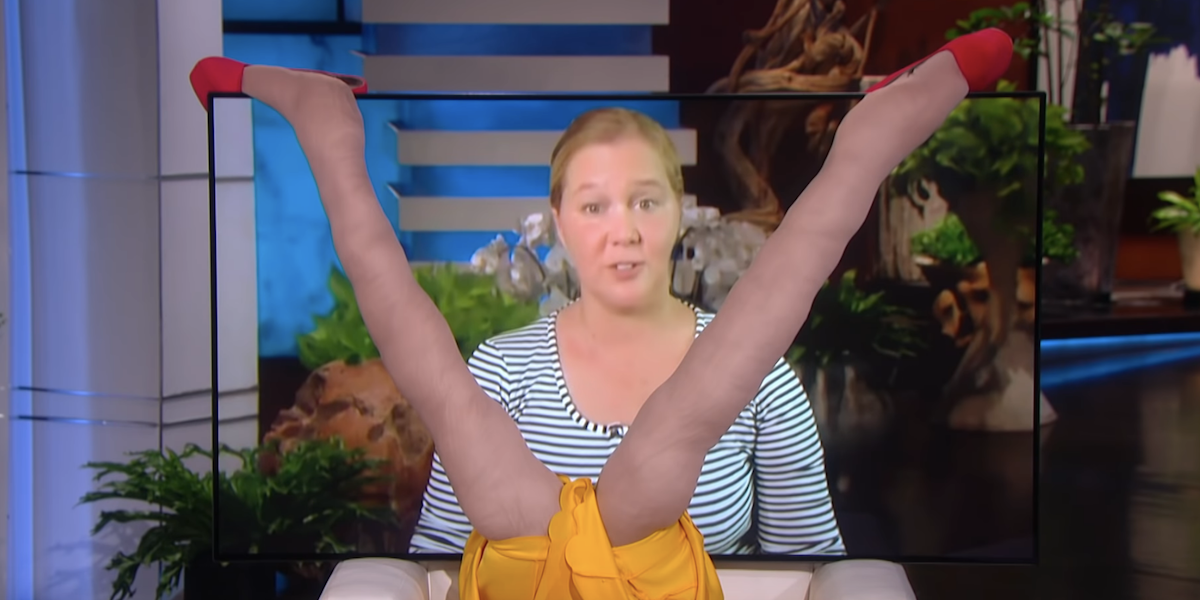 amy schumer the ellen show september 2020