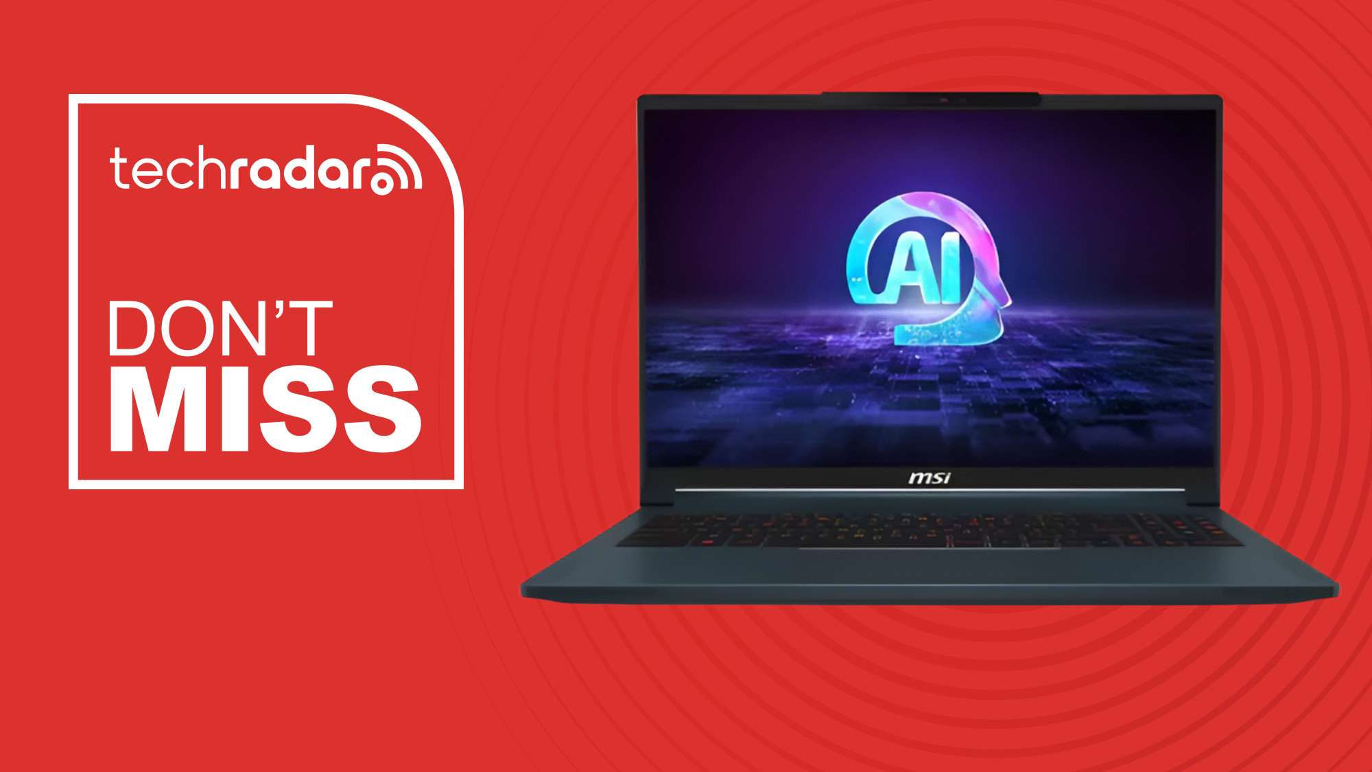 MSI Stealth 16 AI Studio sale