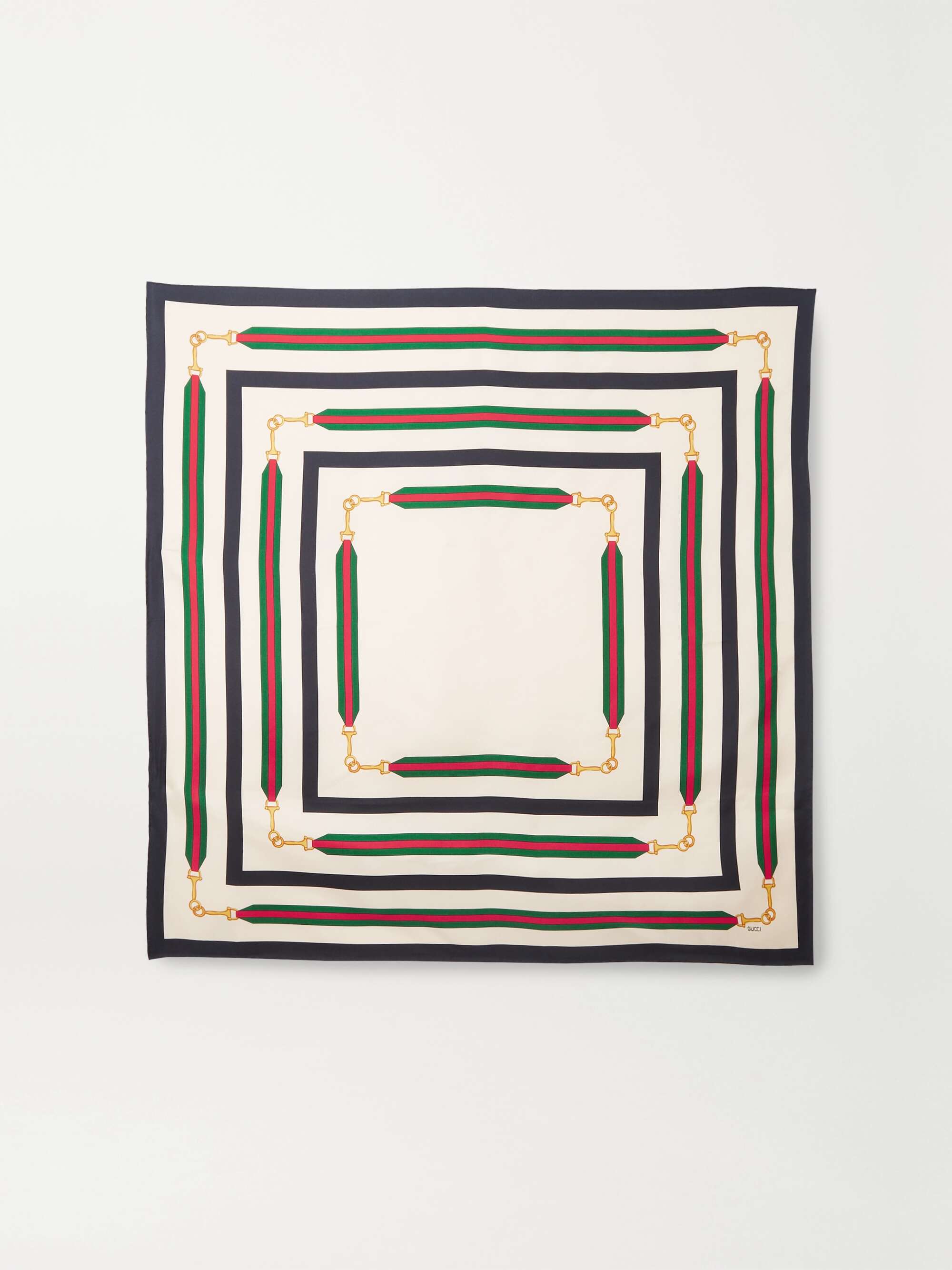 + Net Sustain Printed Organic Silk-Twill Scarf