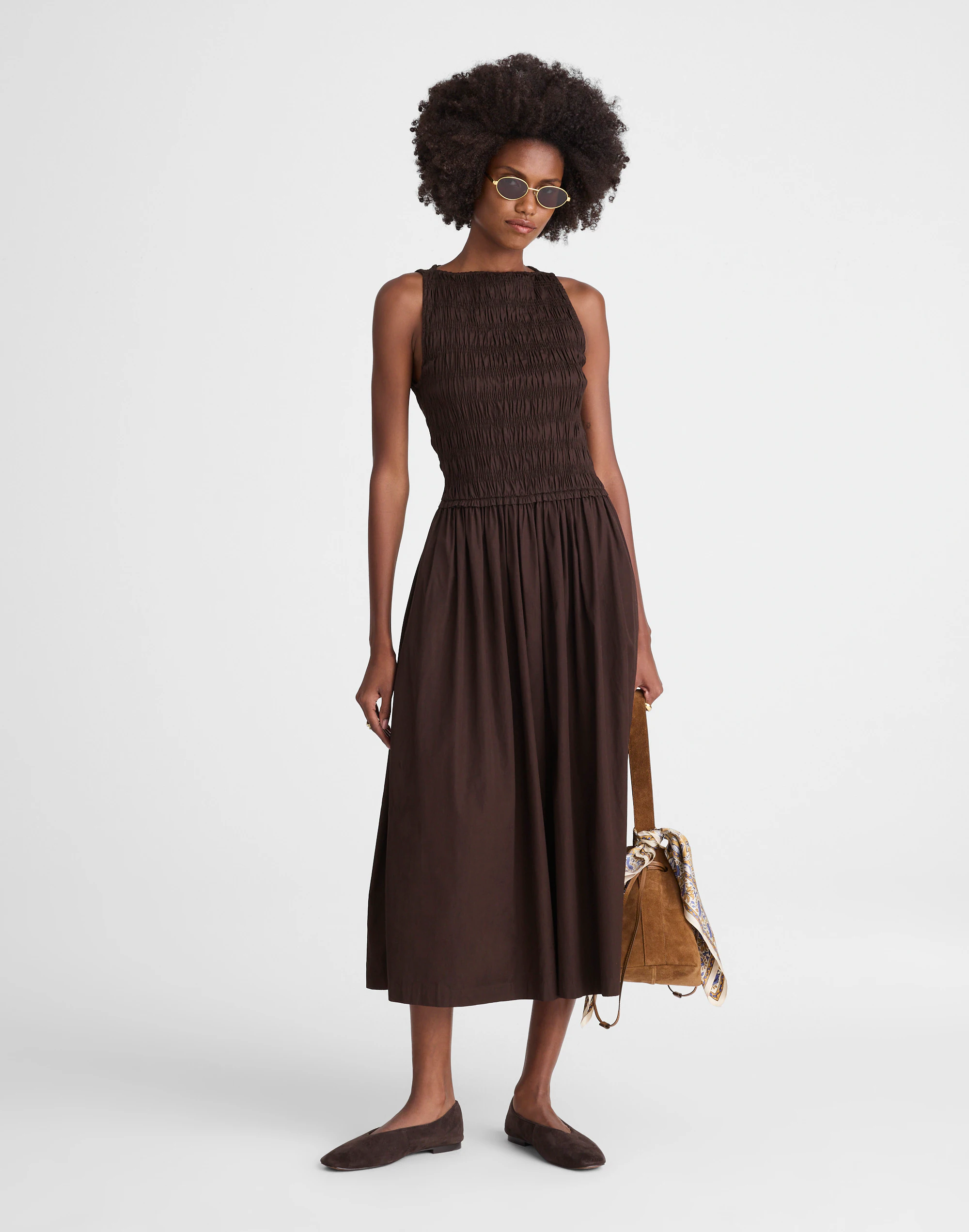 The Melody Smocked Midi Dress