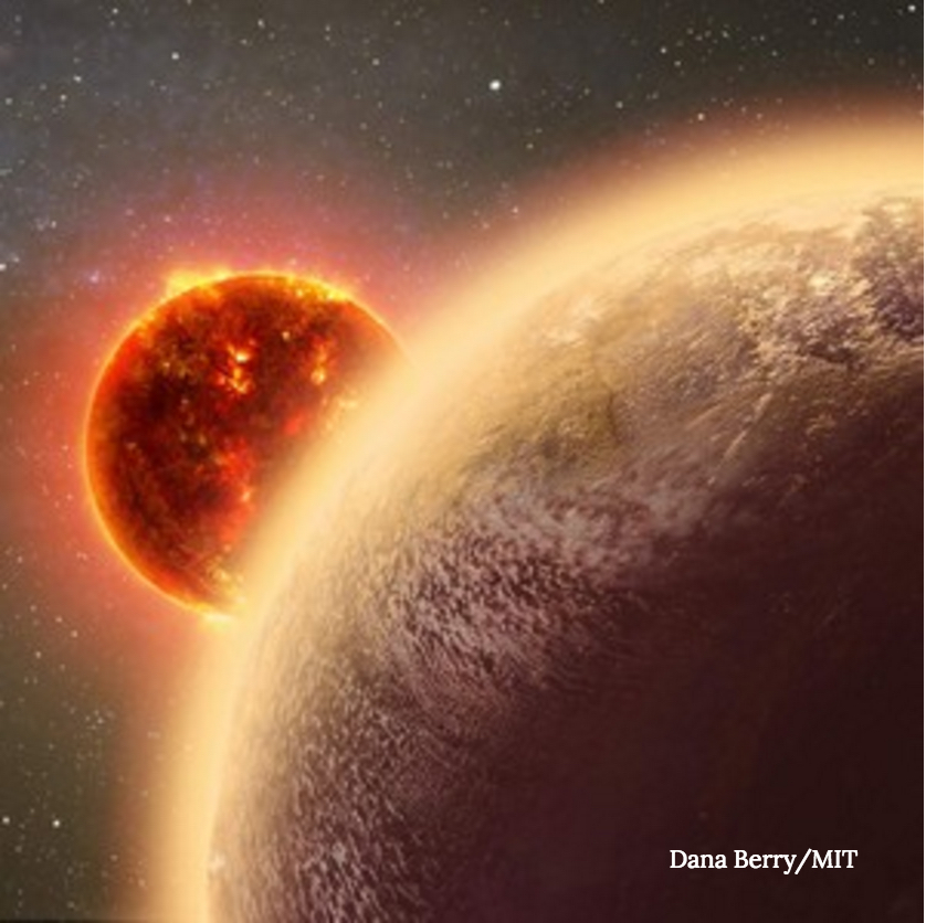 Possibley habitable exoplanet