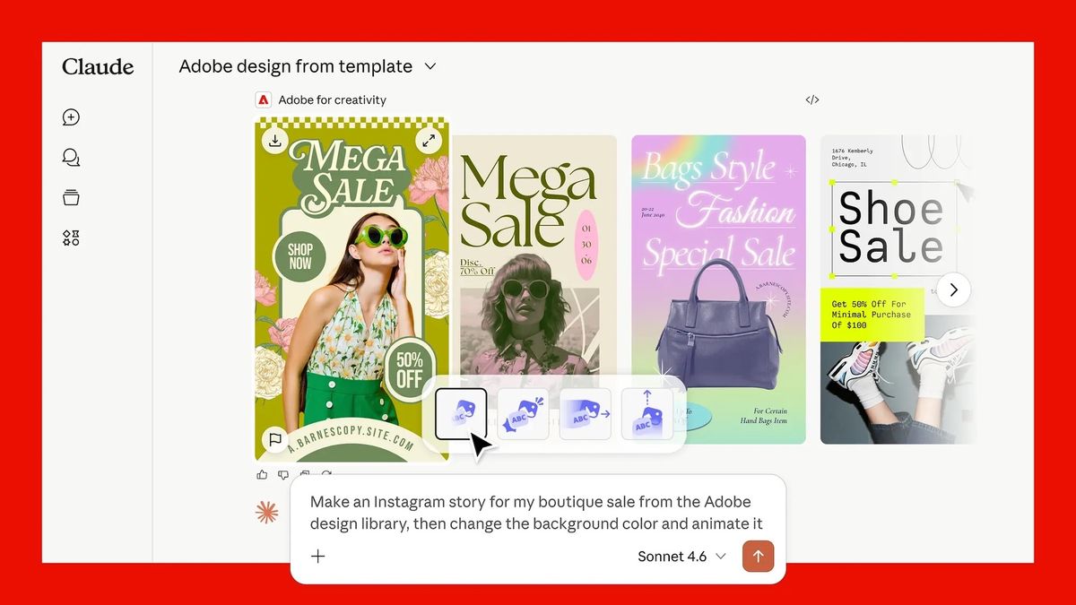'Claude can't replace taste or imagination, but it can open up new ways of working': Anthropic signs up Adobe, Blender and more to push Claude into creative work