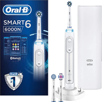 Oral-B Smart 6 6000N CrossAction Electric Toothbrush |&nbsp;was £219.99 | now £54.99 at Amazon (save £165)
