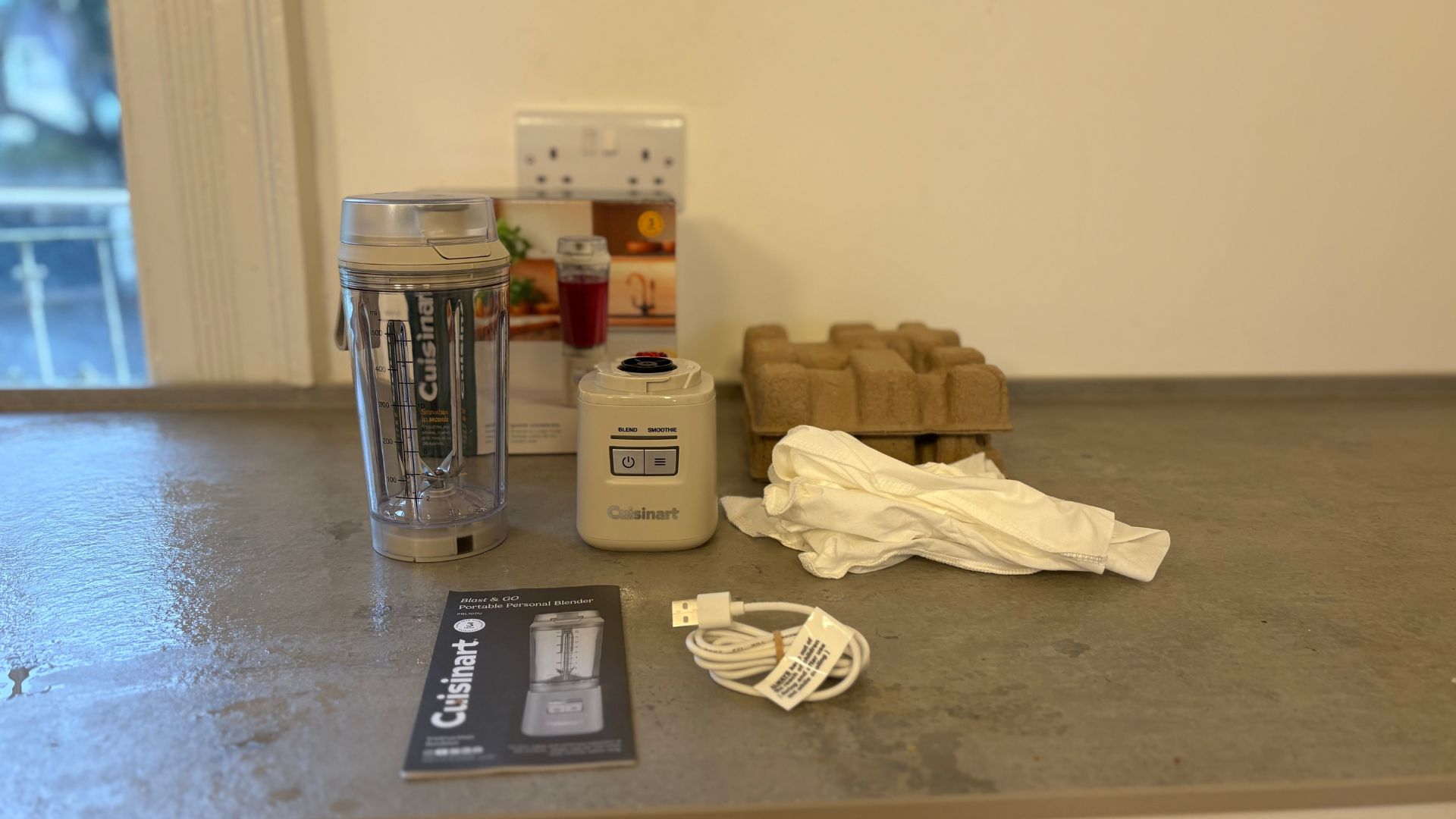 Testing the Cuisinart Bast and Go Portable Personal Blender