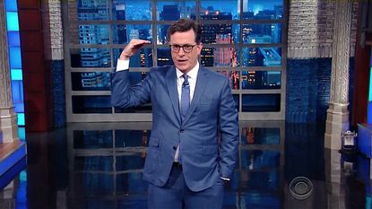 Stephen Colbert has a theory about Donald Trump