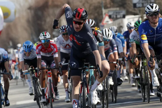 La vittoria di Ethan Hayter a Riccione (foto: Bettini Photo)