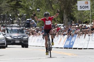 Sara Poidevin wins stage 2 at the Colorado Classic and seizes the overall victory