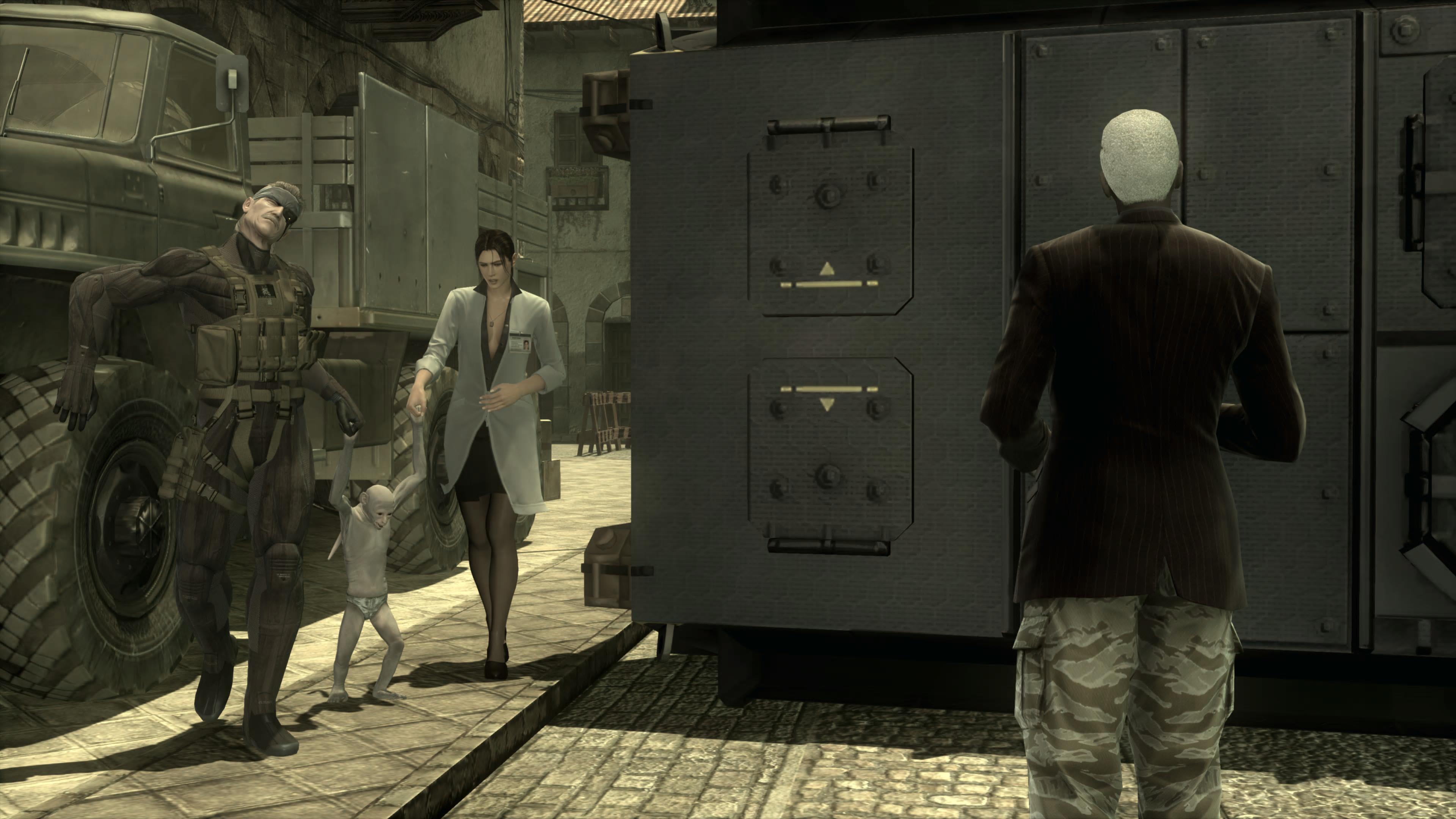 Metal Gear Solid Master Collection Vol.2 being played on a PS5 Pro console.