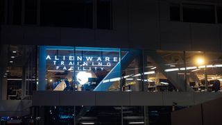 Image of the Dell Alienware Facility window showing logo