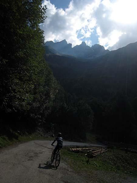 Swiss back roads.