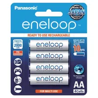 Panasonic Eneloop AA batteries (4-pack)