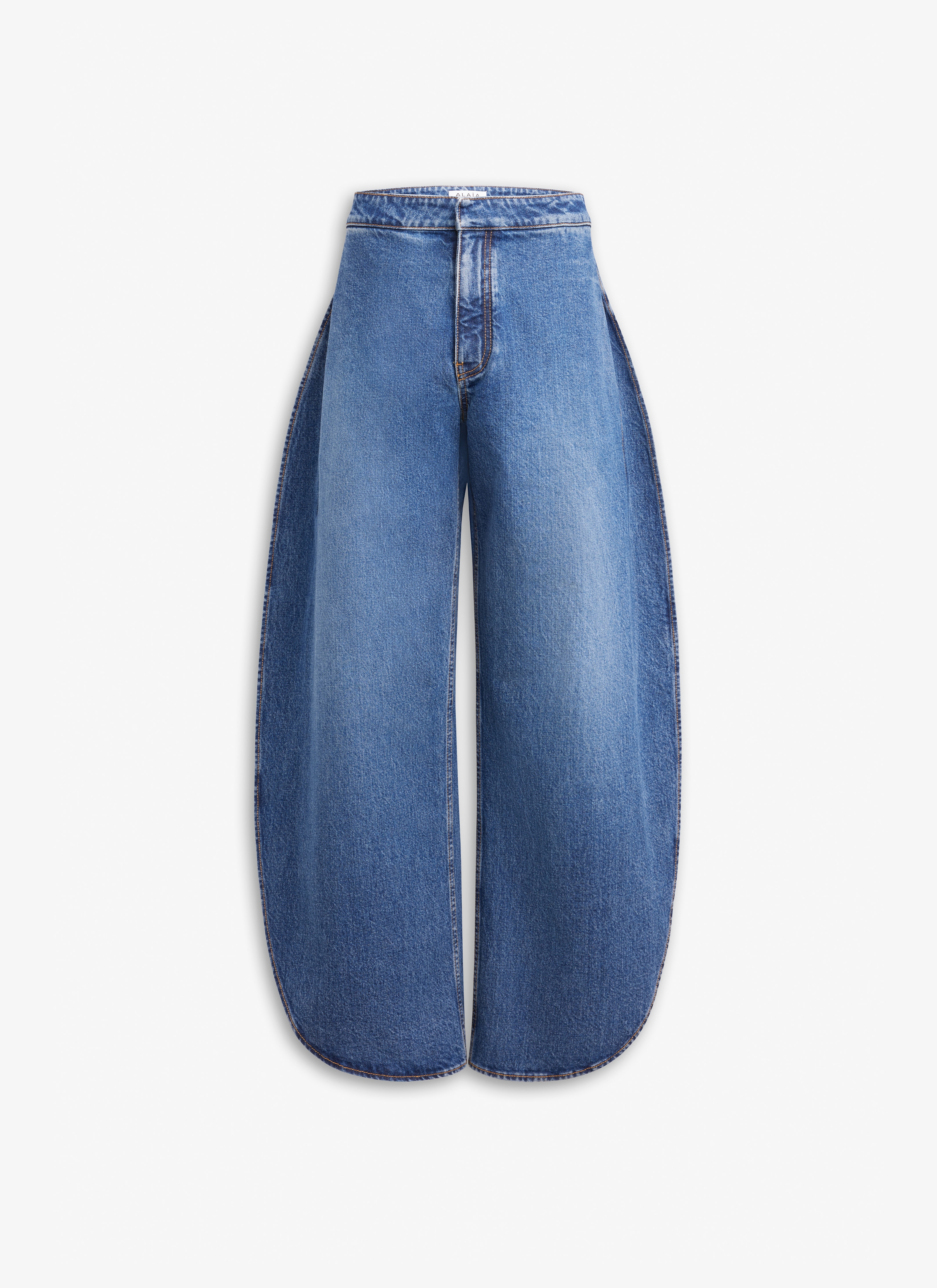 Bleu Vintage Round Jeans in Stone Denim