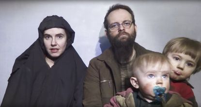 Caitlan Coleman, an American citizen, and her husband, Joshua Boyle, a Canadian citizen, in Taliban captivity with their children