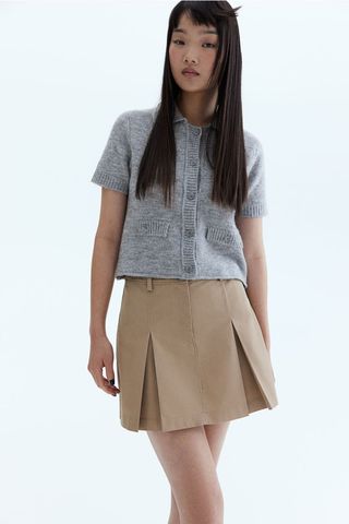 Short-Sleeved Cardigan