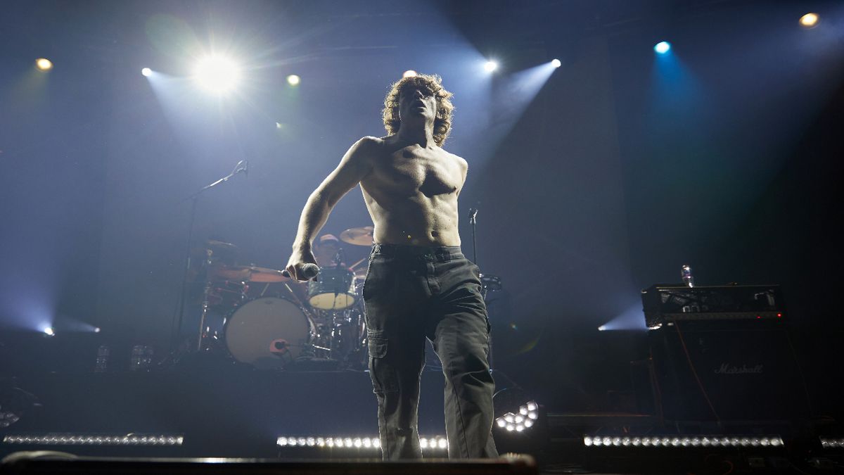 Brendan Yates from Turnstile at the London Roundhouse