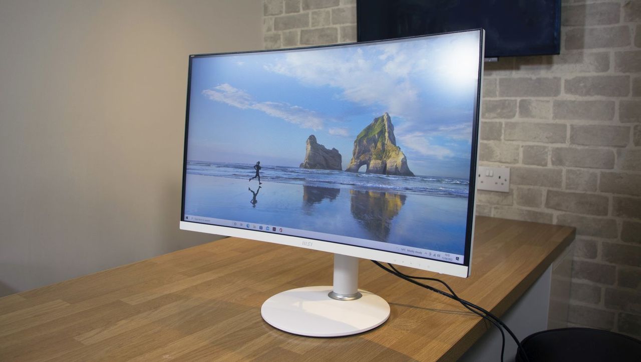 A photograph of the MSI Modern MD271CP
